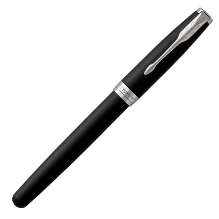 Parker Sonnet Rollerball Pen Matte Black Lacquer with Palladium Trim - Image 4