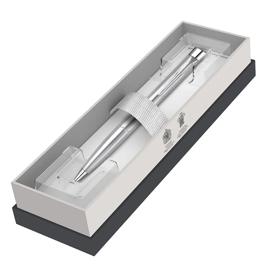 Parker Urban Twist Ballpoint Pen Metro Metallic with Chrome Trim in Giftbox
