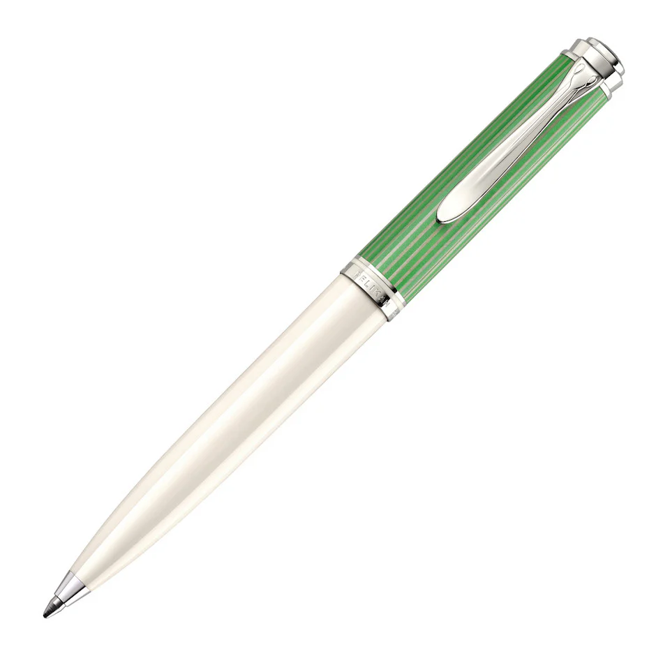Pelikan Souveran K605 Ballpoint Pen Green-White Special Edition