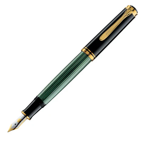 Pelikan Souveran M400 Fountain Pen Black / Green