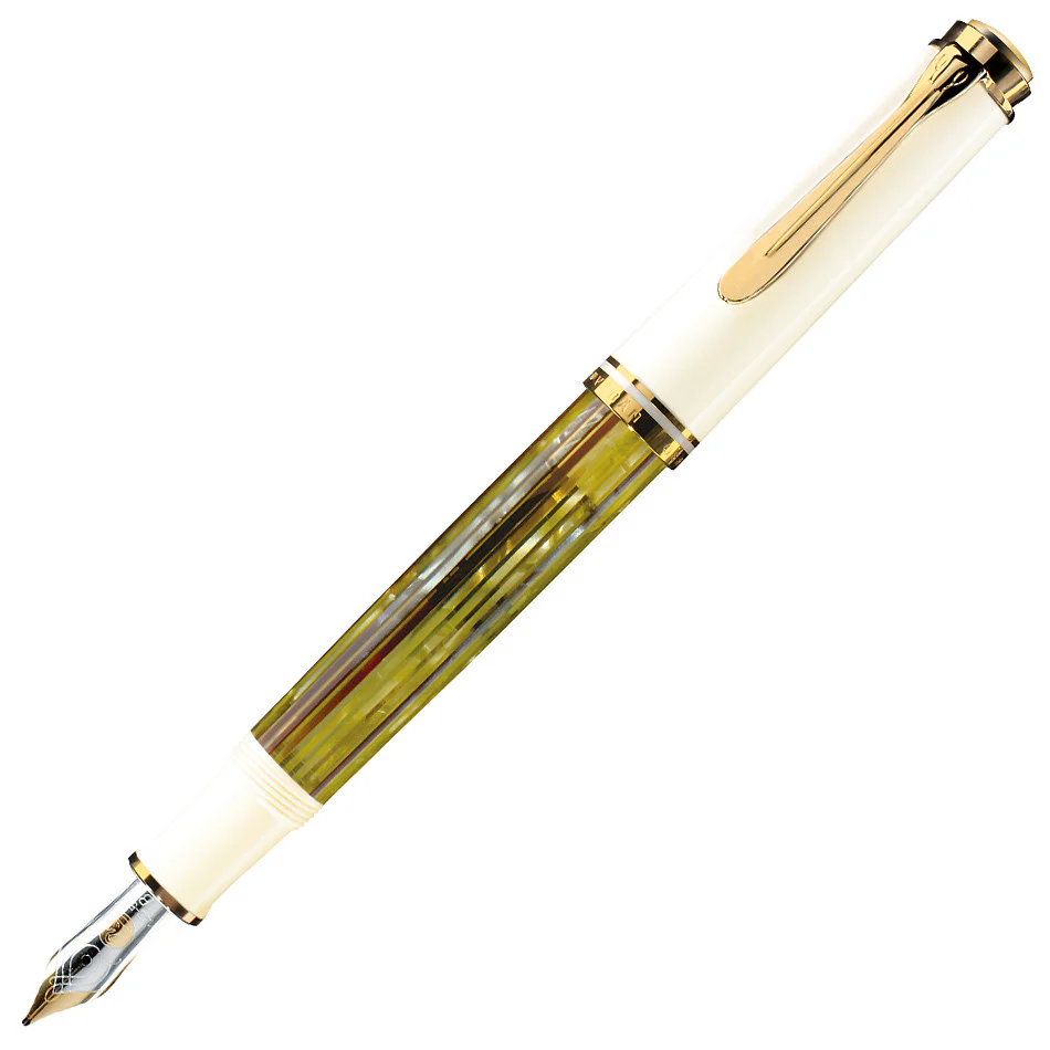 Pelikan Souveran M400 Fountain Pen Tortoiseshell White