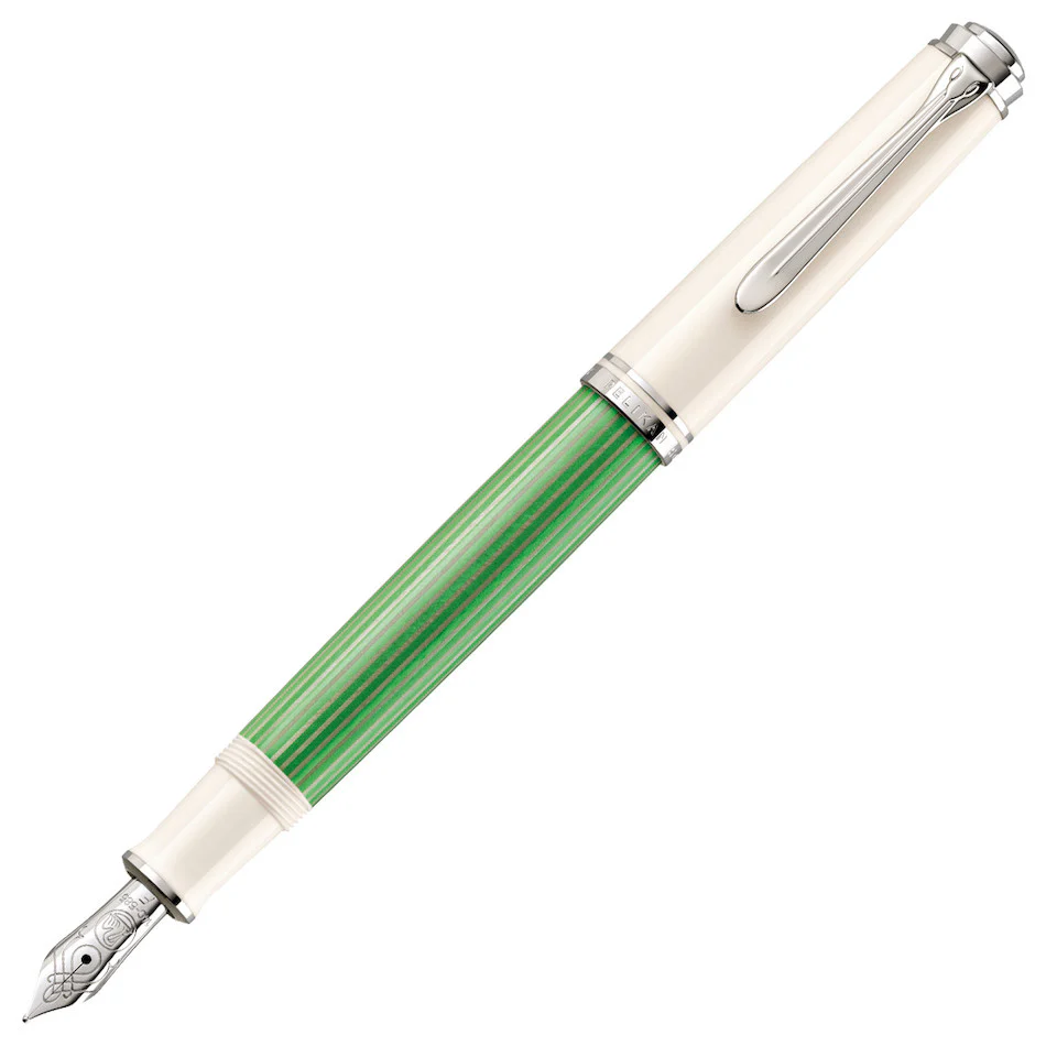 Pelikan Souveran M605 Fountain Pen Green-White Special Edition