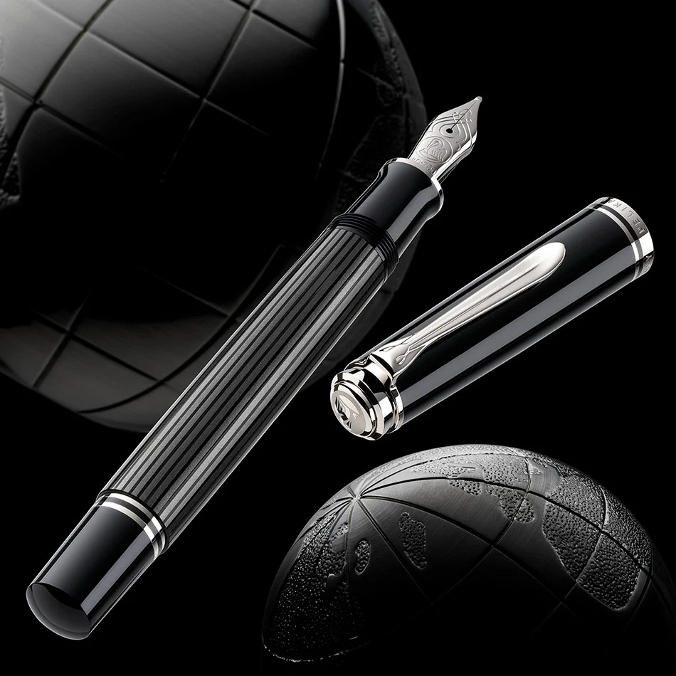 Pelikan Souveran M605 Fountain Pen Stresemann Anthracite - Image 2