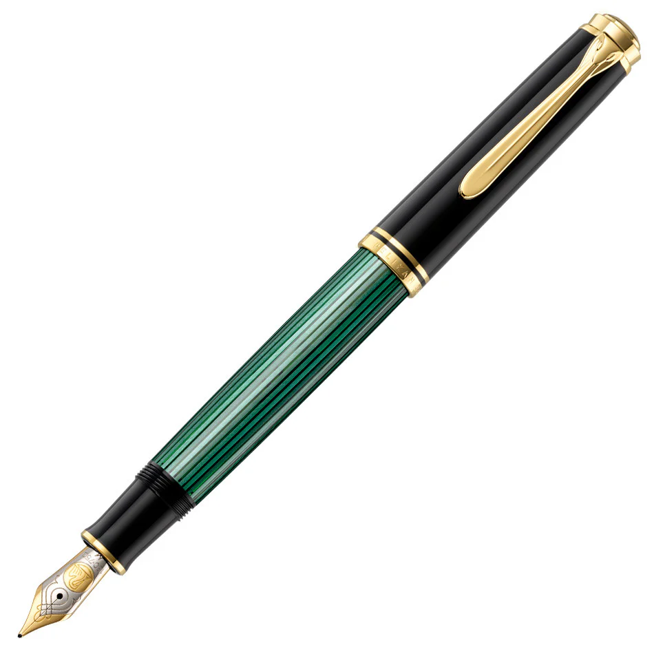 Pelikan Souveran M800 Fountain Pen Black / Green
