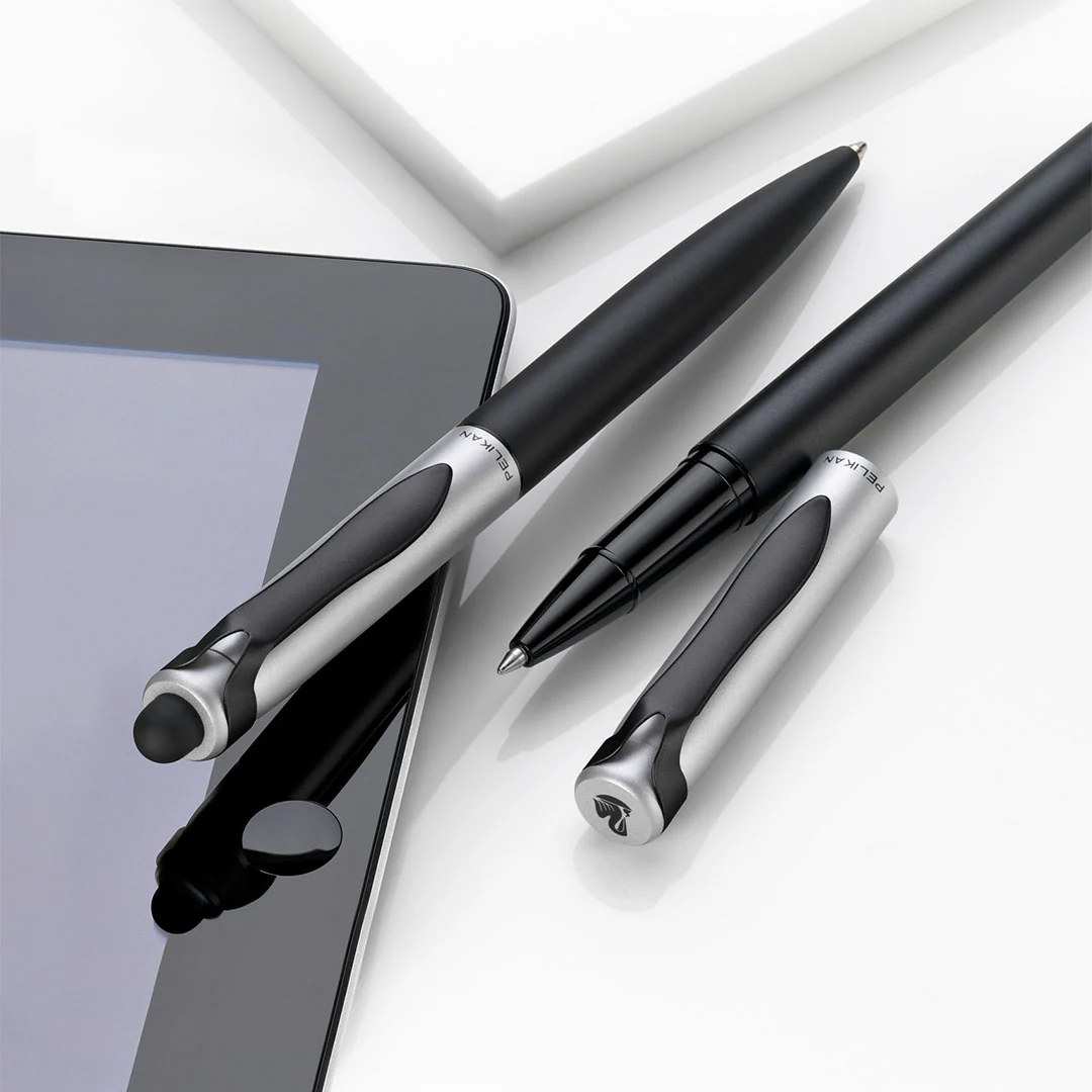 Pelikan Stola 2 Rollerball Pen Black And Silver - Image 2
