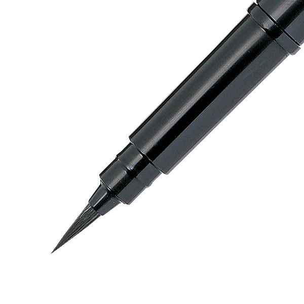 Pentel Brush Pen with 4 Cartridges - Image 2