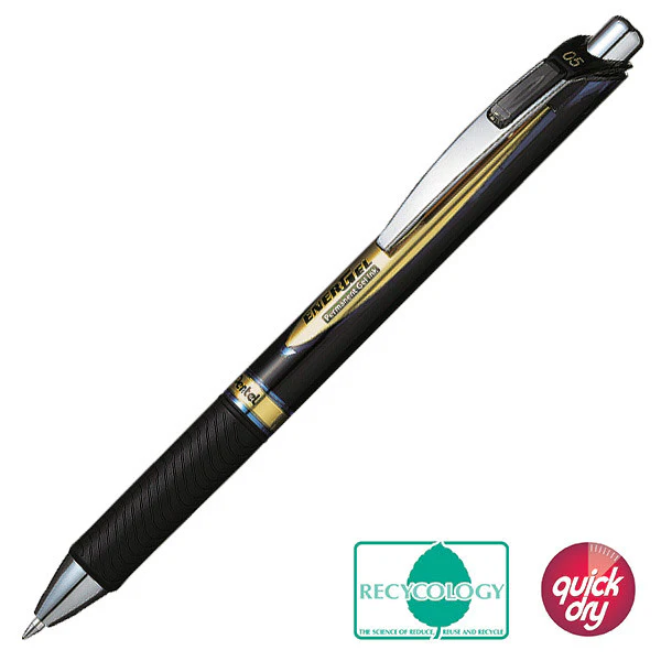 Pentel EnerGel Permanent Rollerball Pen 0.5 - Image 2
