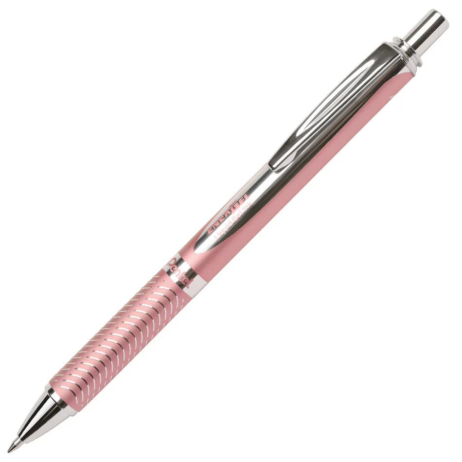 Pentel EnerGel Sterling Gel Rollerball Pen Pink with Gift Box - Image 2