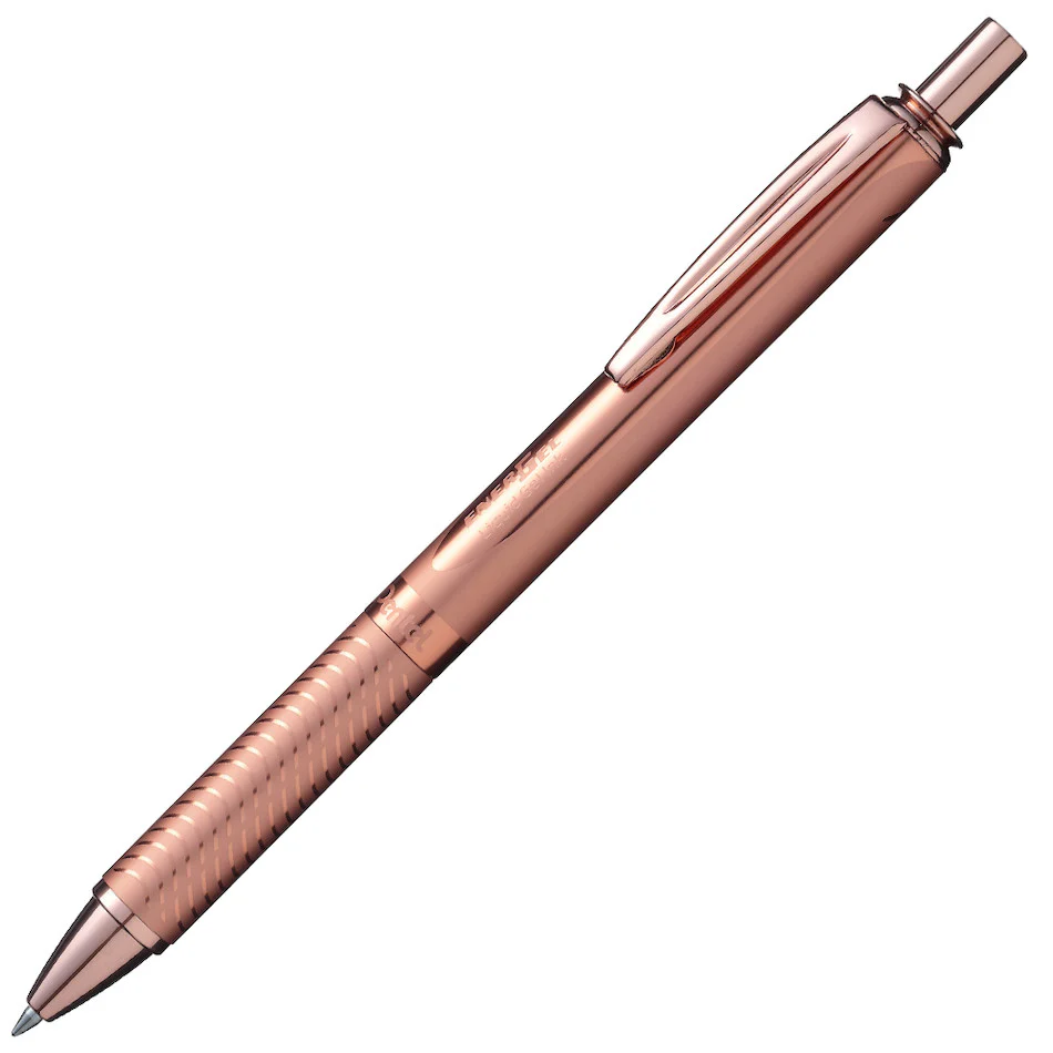 Pentel EnerGel Sterling Gel Rollerball Pen Rose Gold with Gift Box - Image 2