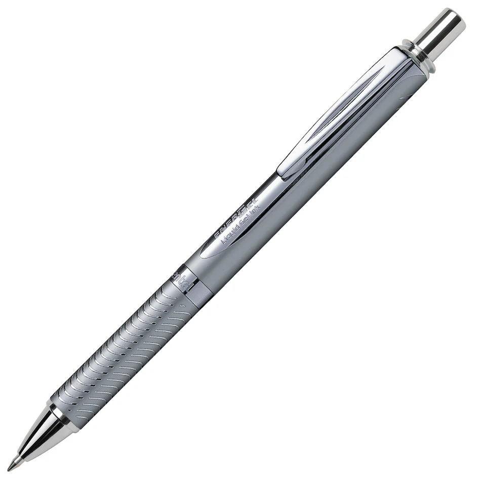 Pentel EnerGel Sterling Gel Rollerball Pen Silver with Gift Box - Image 2