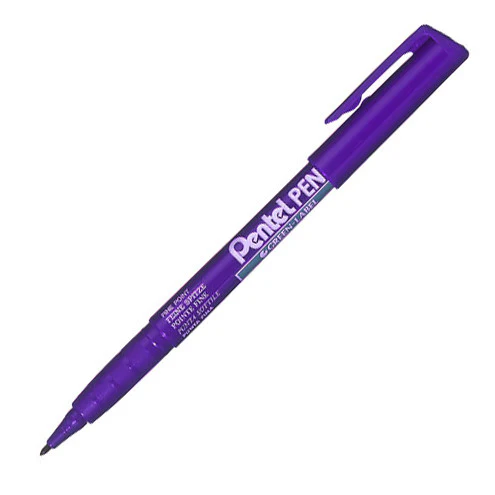 Pentel Green Label Fine Marker Pen NMS50 - Image 3