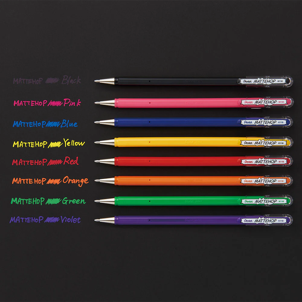 Pentel Mattehop 1.0mm Gel Pen - Image 3