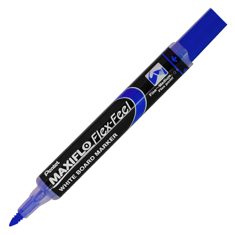 Pentel Maxiflo Flexible Tip Whiteboard Marker Pen MWL5S