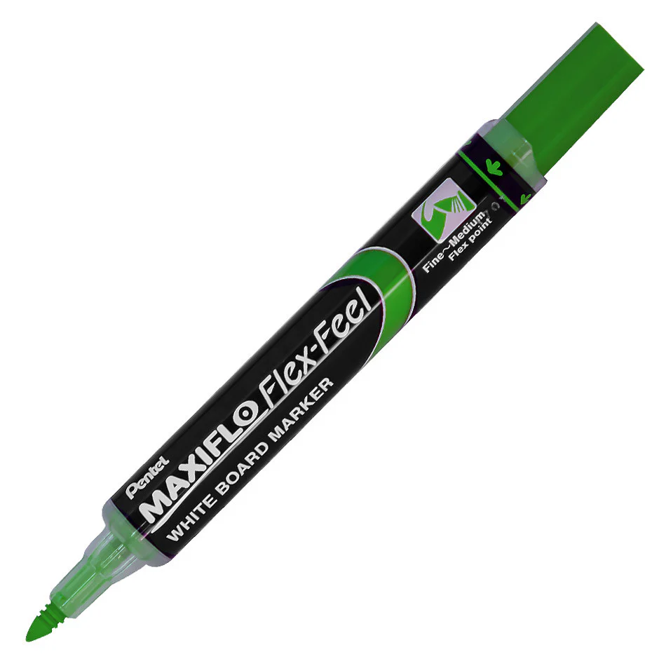 Pentel Maxiflo Flexible Tip Whiteboard Marker Pen MWL5S - Image 4