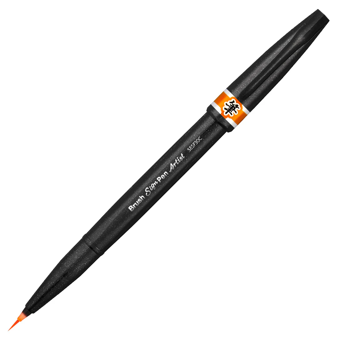 Pentel Touch Brush Sign Pen Artist - Image 8