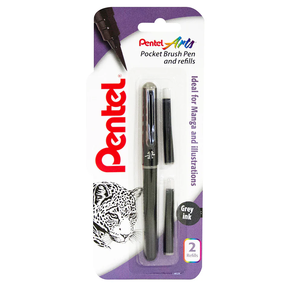 Pentel Pocket Brush Pen XGFKP - Image 3