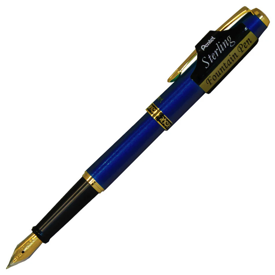 Pentel Sterling Fountain Pen Sapphire