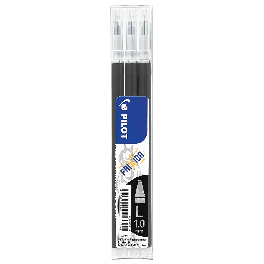 Pilot BLSFR10 Frixion Pen Refill Broad Set of 3