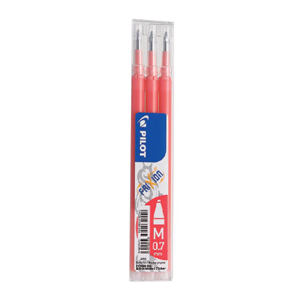 Pilot BLSFR7 Frixion Pen Refill Medium Pack of 3 - Image 3