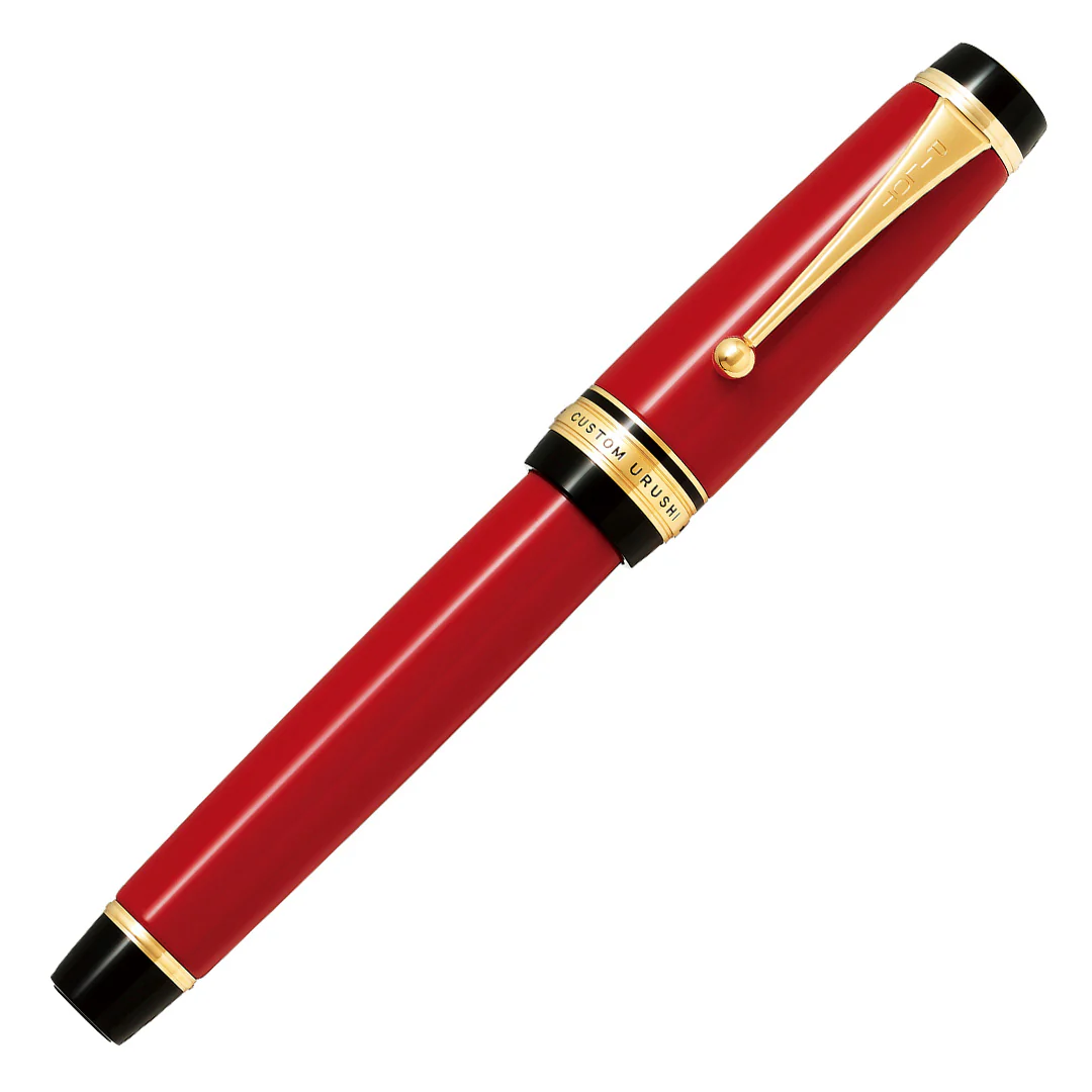 Pilot Custom Urushi Fountain Pen Red - Image 2
