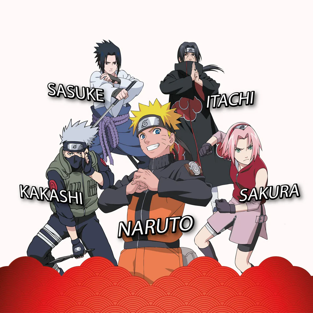 Pilot FriXion Clicker x Naruto Shippuden Limited Edition Set of 3 - Image 4