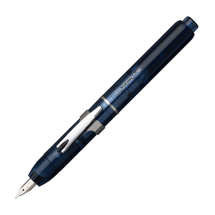 Platinum Curidas Retractable Fountain Pen Abyss Blue