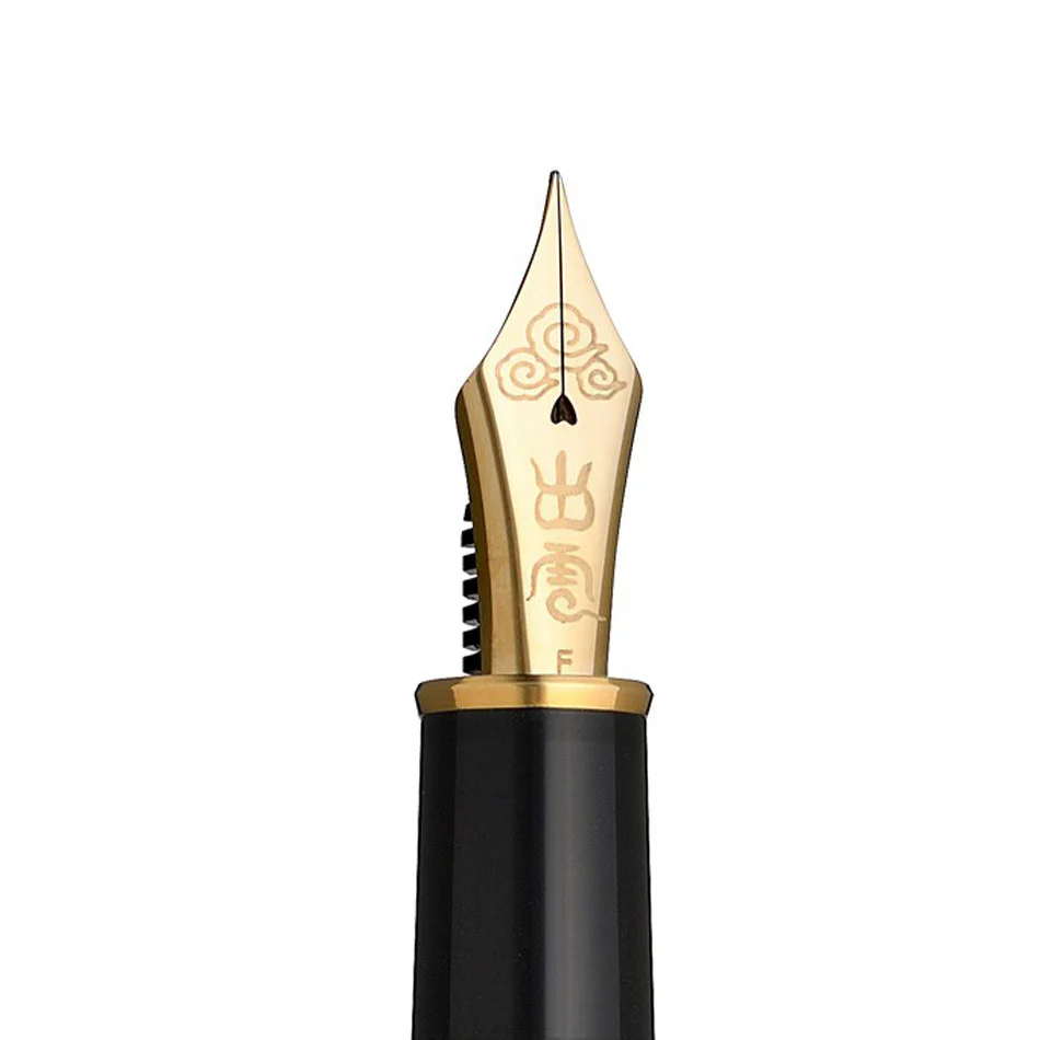 Platinum Izumo Bamboo Gozame Weave Fountain Pen Ankokushoku - Image 3