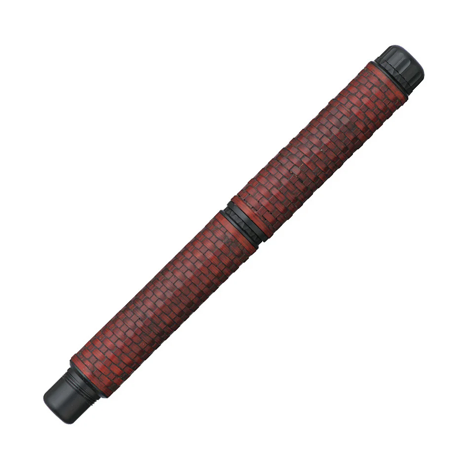 Platinum Izumo Bamboo Gozame Weave Fountain Pen Benikabairo - Image 2