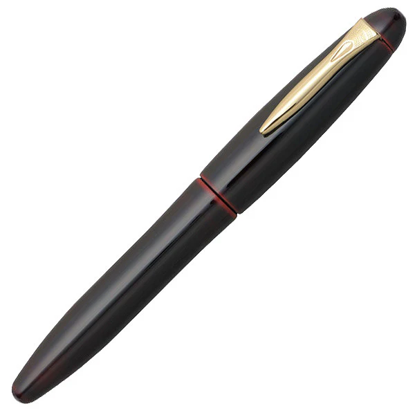 Platinum Izumo Urushi Lacquer Fountain Pen Red - Image 2