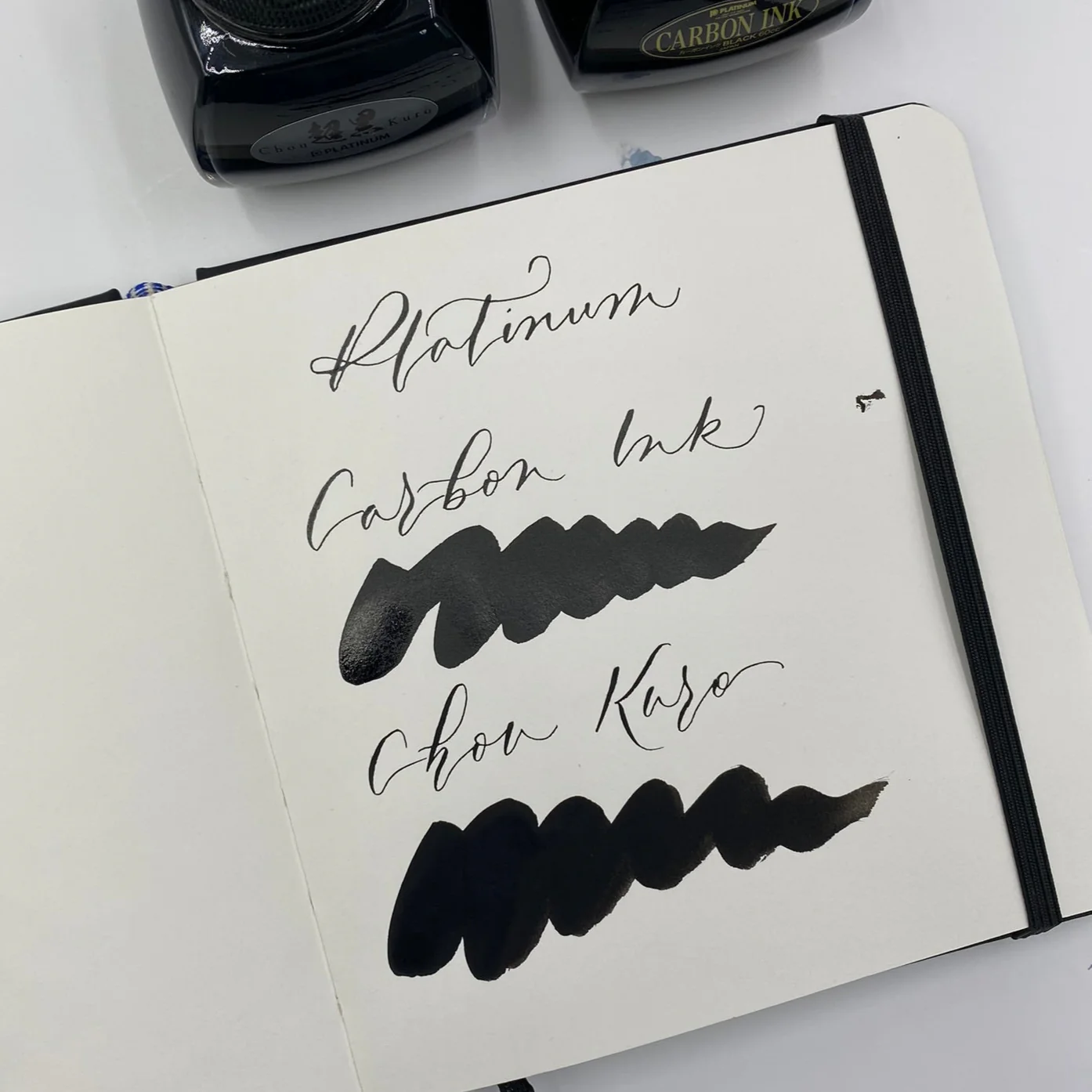 Platinum Pigmented Black Carbon Ink Chou Kuro 60ml - Image 3