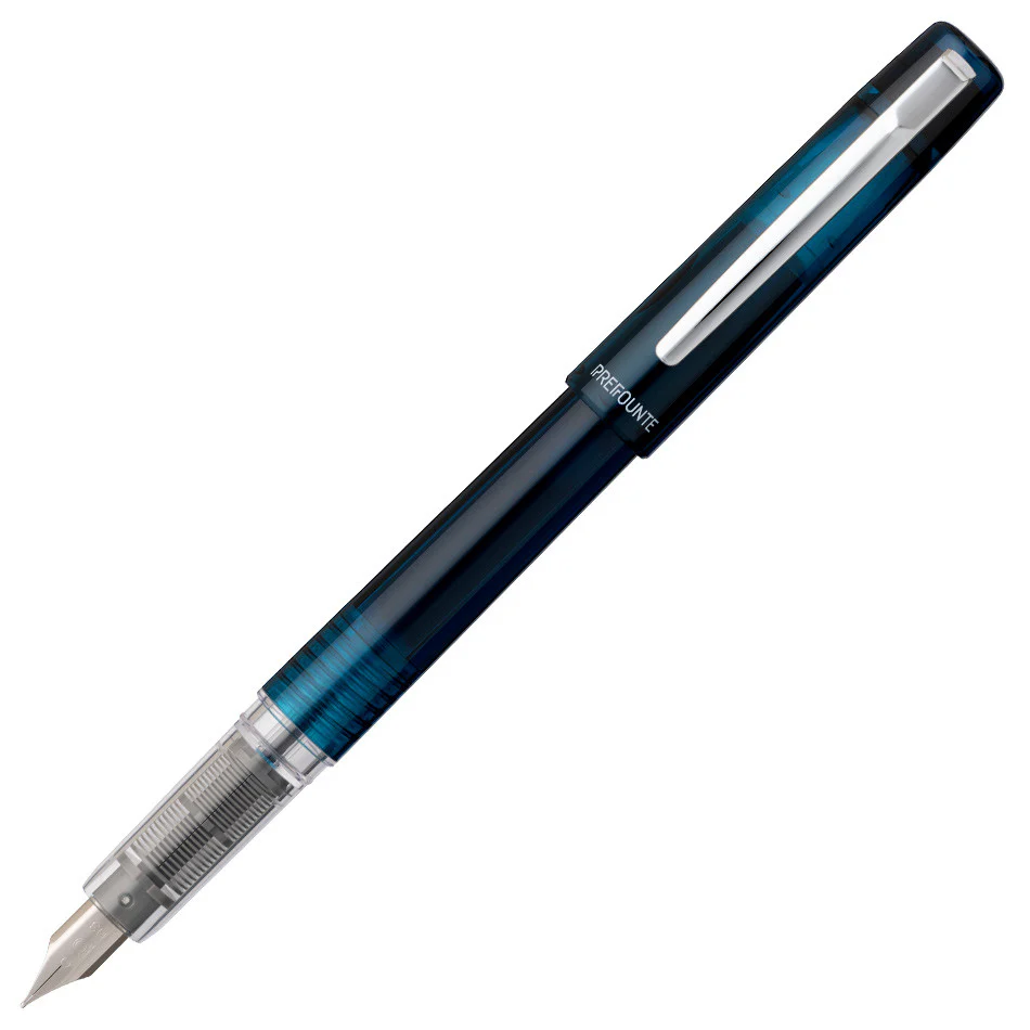 Platinum Prefounte Fountain Pen Night Sea