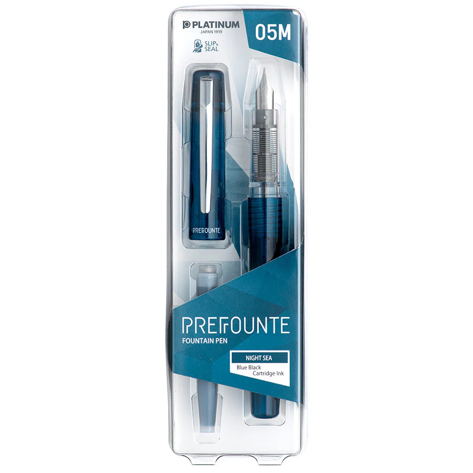 Platinum Prefounte Fountain Pen Night Sea - Image 2
