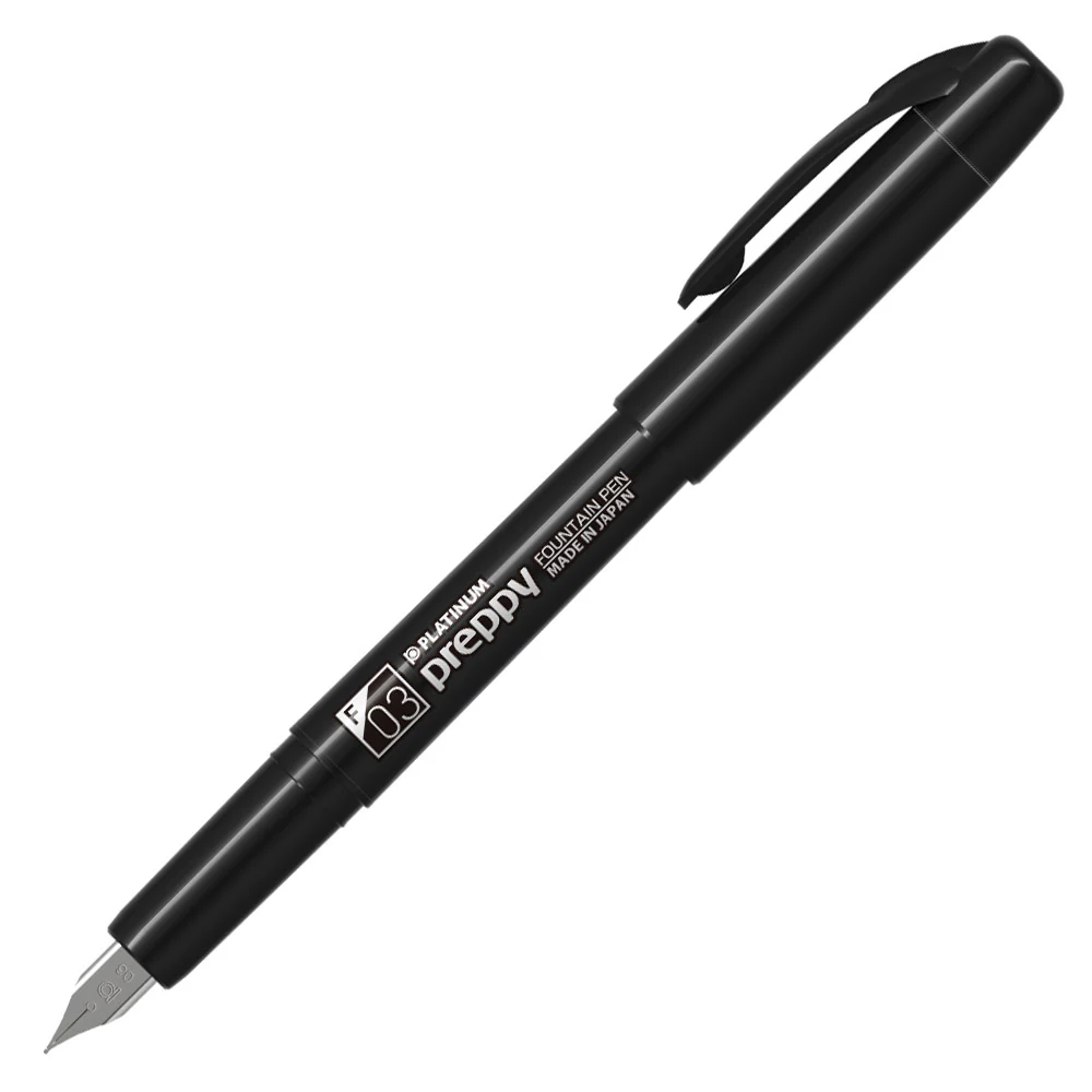 Platinum Preppy Special Edition Fountain Pen Black - Image 3
