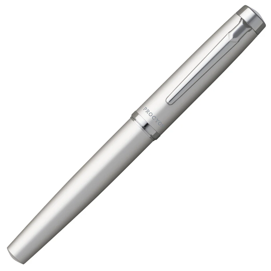 Platinum Procyon Luster Fountain Pen Satin Silver - Image 2