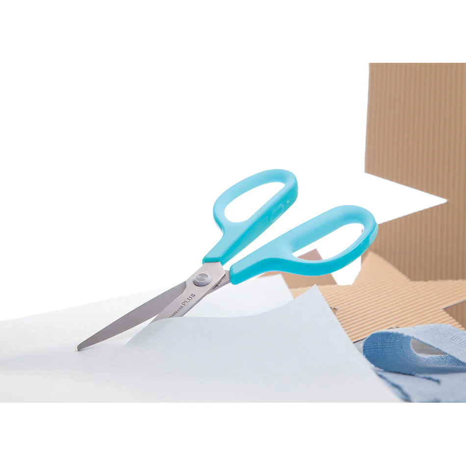PLUS Fitcut Curve Smart Scissors Stainless Steel Blue - Image 2