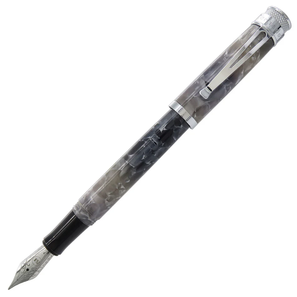 Retro 51 Tornado Acrylic Fountain Pen Silver Lining