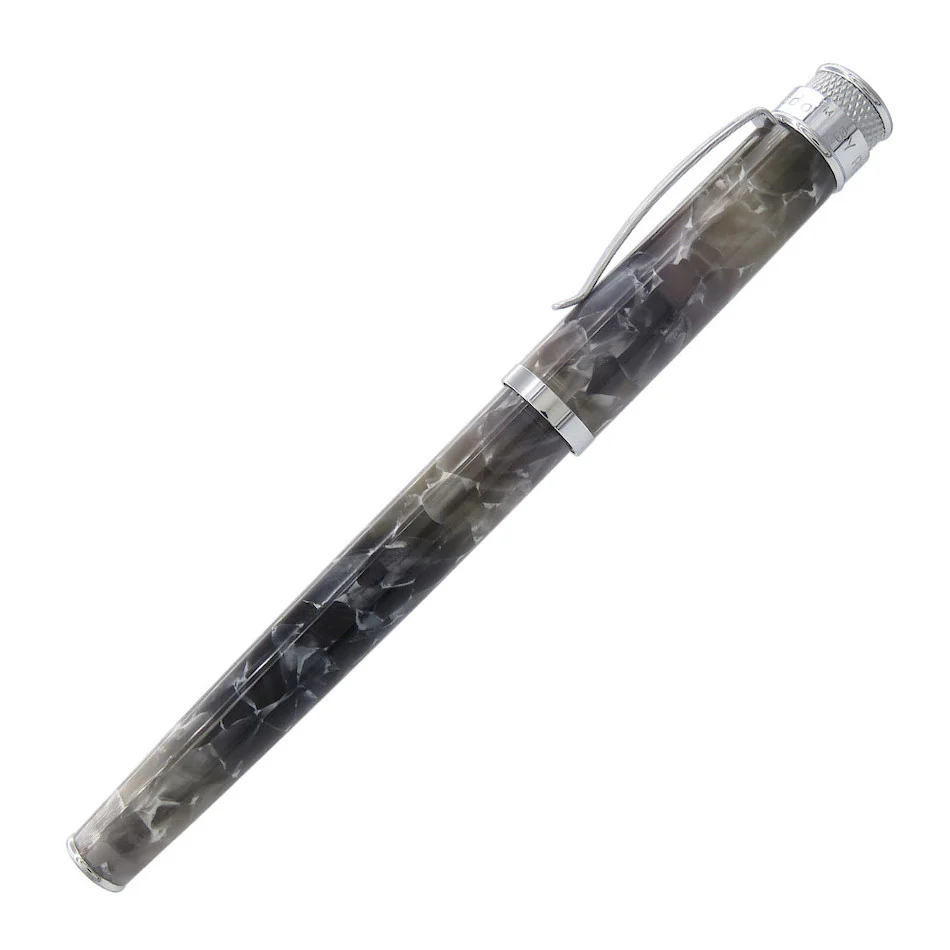Retro 51 Tornado Acrylic Fountain Pen Silver Lining - Image 4