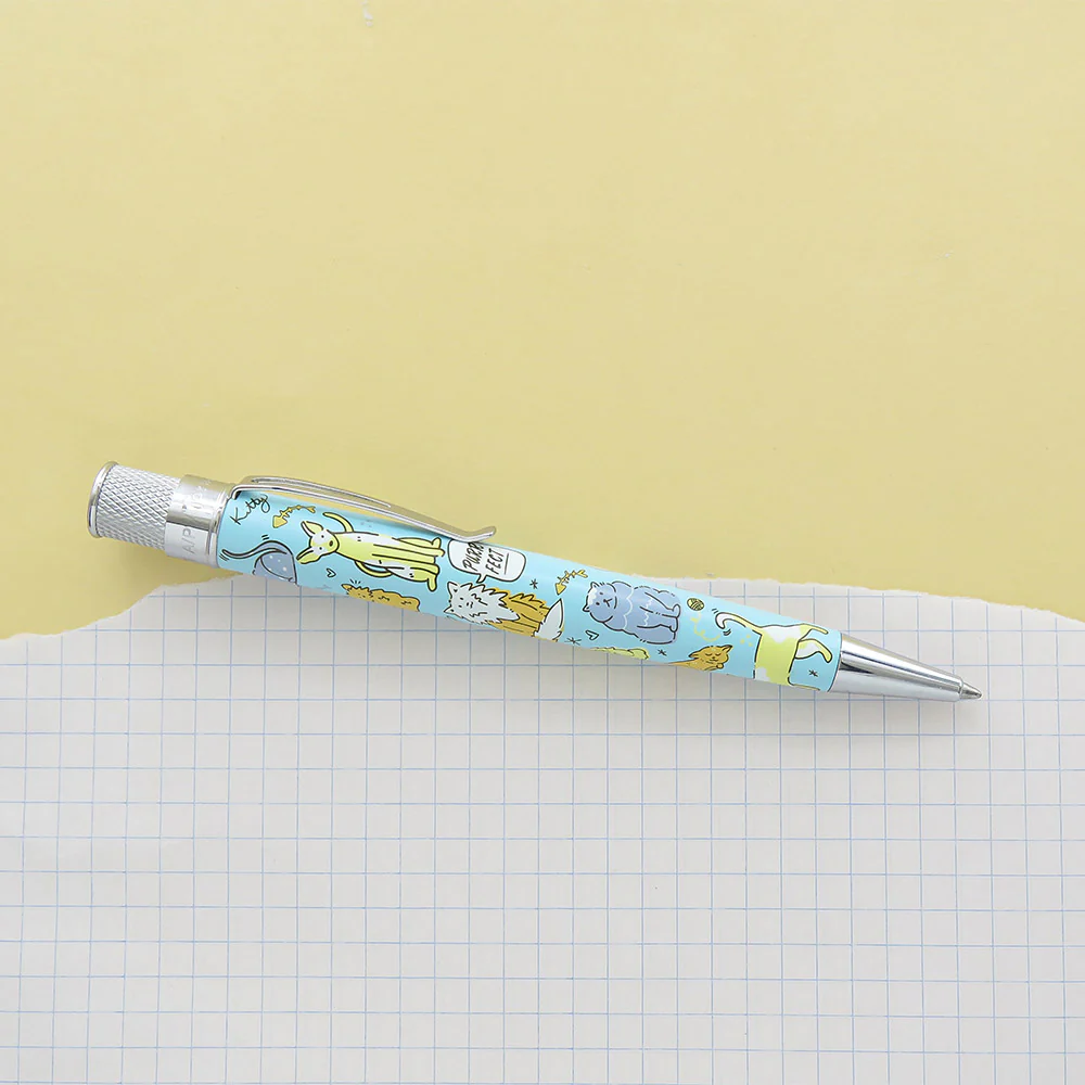 Retro 51 Tornado Ballpoint Pen Cat Rescue #6 - Image 3