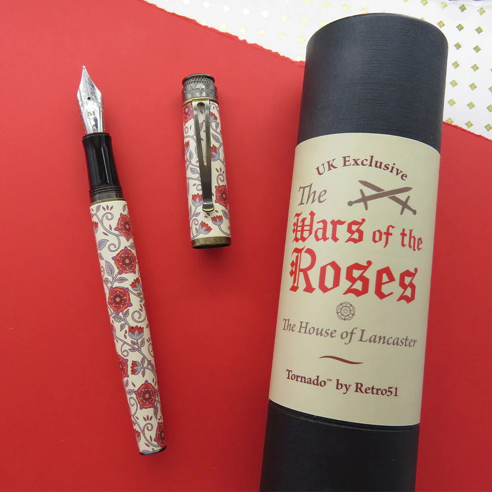 Retro 51 Tornado Fountain Pen War of the Roses Lancaster Limited Edition - Image 2