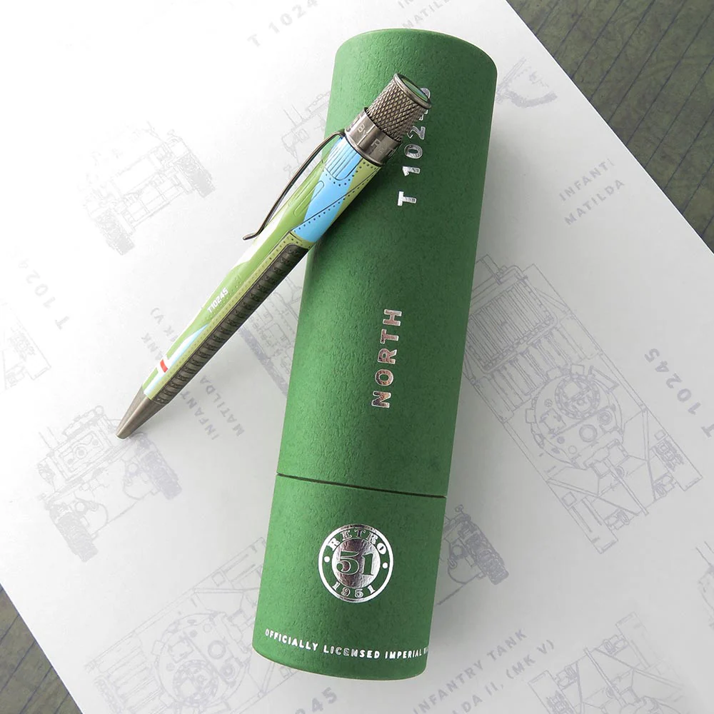 Retro 51 Tornado Rollerball Pen Imperial War Museum Matilda Tank - Image 4