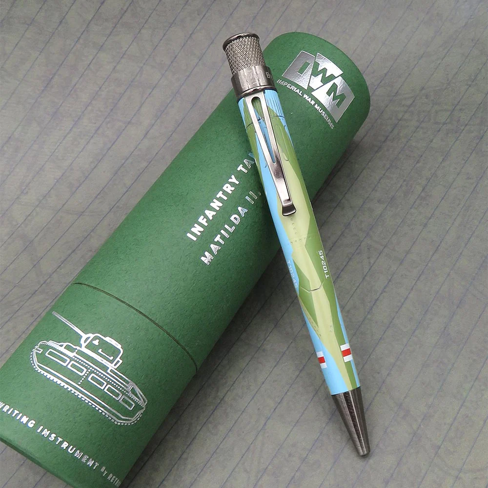 Retro 51 Tornado Rollerball Pen Imperial War Museum Matilda Tank - Image 5