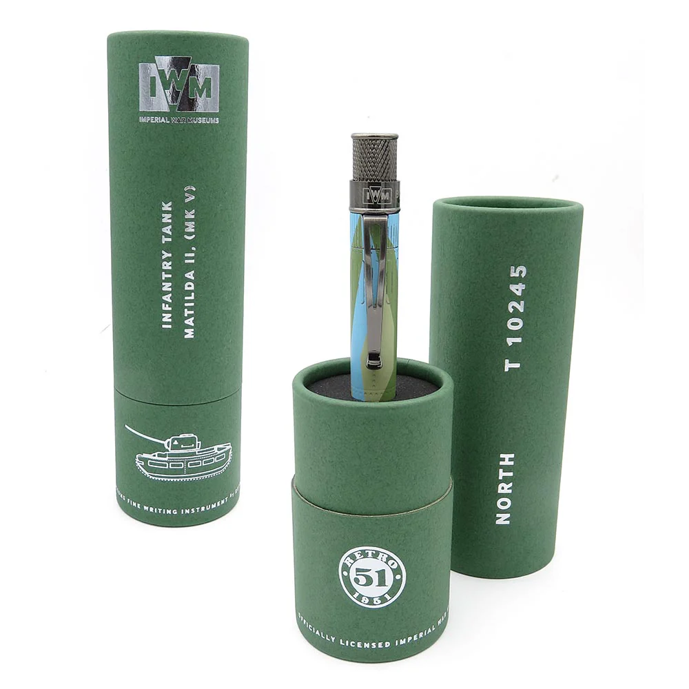 Retro 51 Tornado Rollerball Pen Imperial War Museum Matilda Tank - Image 7