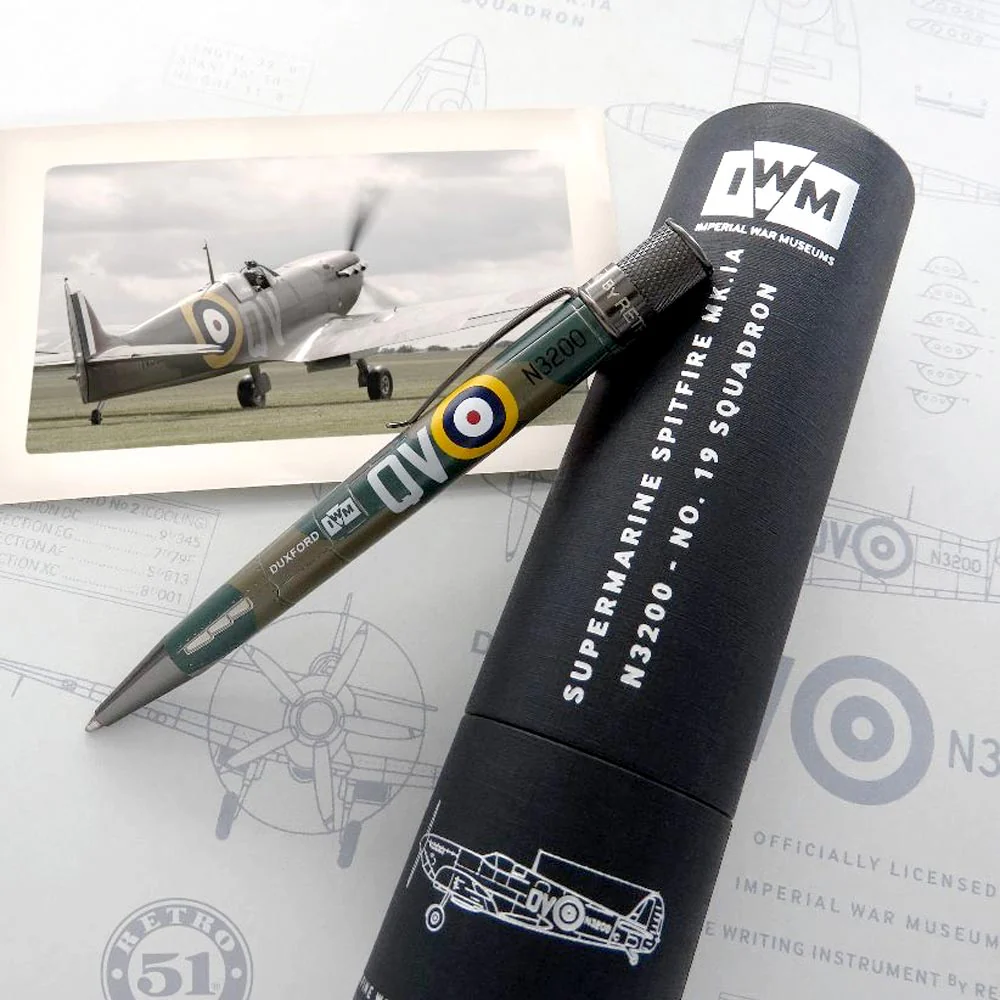 Retro 51 Tornado Rollerball Pen Imperial War Museum Spitfire - Image 4