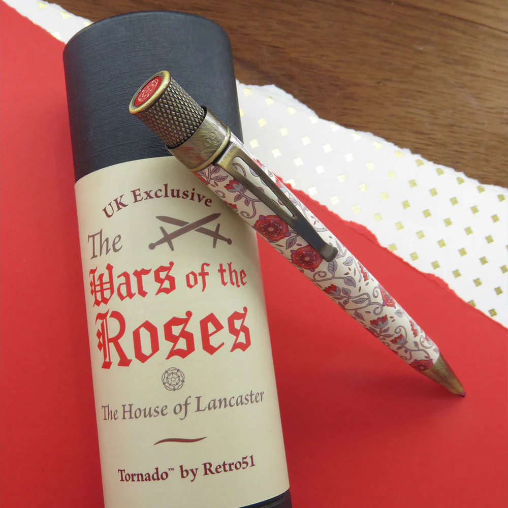 Retro 51 Tornado Rollerball Pen War of the Roses Lancaster Limited Edition - Image 2