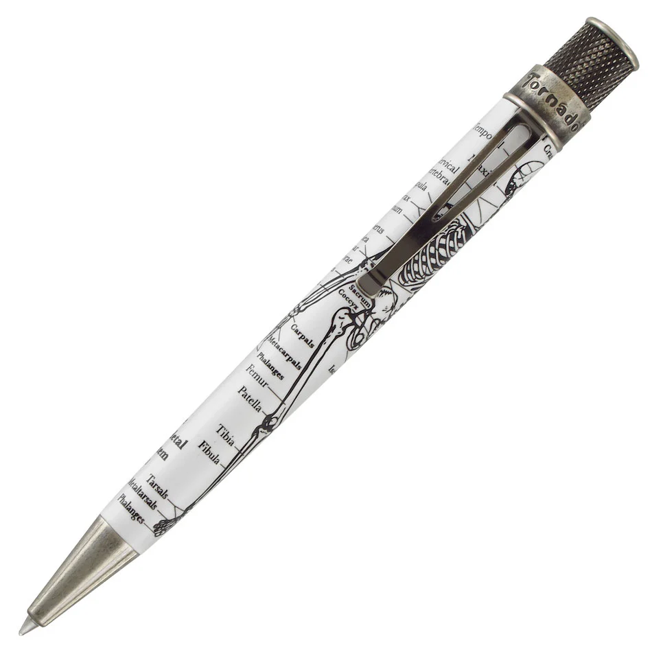 Retro 51 Tornado Vintage Metalsmith Rollerball Pen Dr Gray