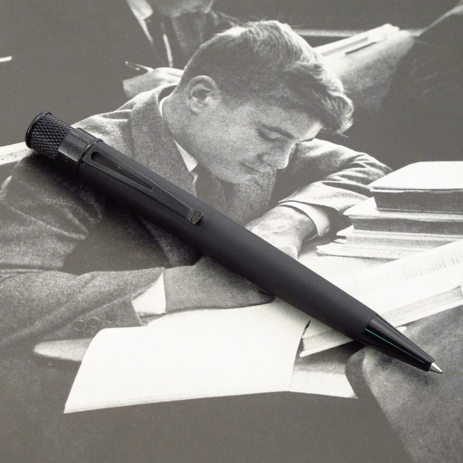 Retro 51 Tornado Vintage Metalsmith Rollerball Pen Stealth - Image 2