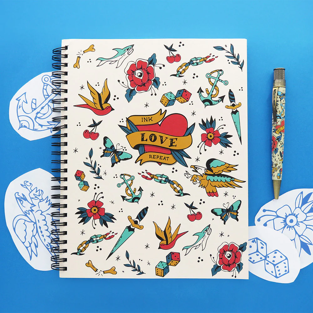 Retro 51 x Denik Retro Ink Wire Bound Notebook - Image 2