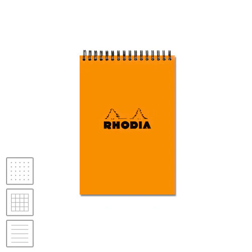 Rhodia Classic Wirebound Notepad A5 (148 x 210) - Image 2