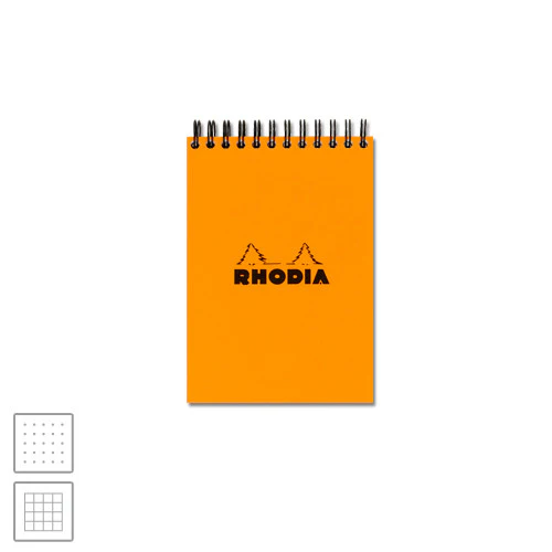 Rhodia Classic Wirebound Notepad A6 (105 x 148) - Image 2