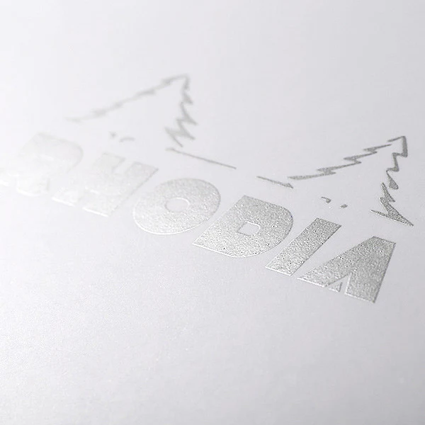 Rhodia Ice White Head-Stapled Notepad No.16 A5 (148 x 210) - Image 2